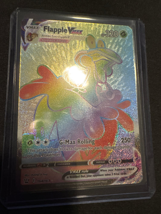 Pokemon Flapple VMAX 164/163 Battle Styles