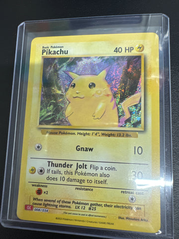 Pokemon Pikachu 008/034 Classic Collection