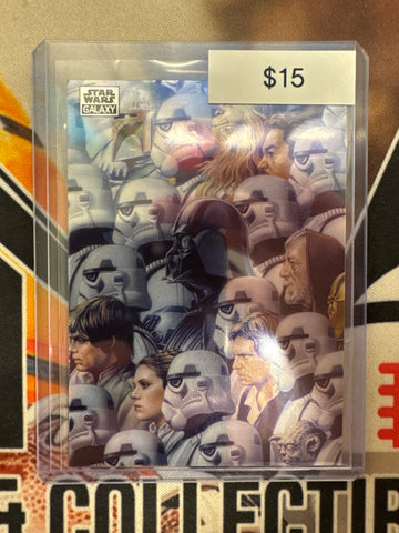 Topps Chrome Star Wars Galaxy Stormtroopers Base