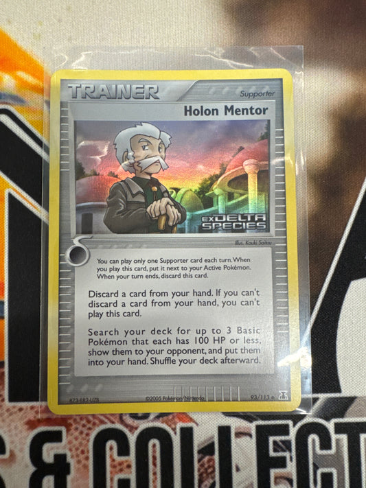 Pokémon Holon Mentor 93/113 Delta Species Reverse Holo