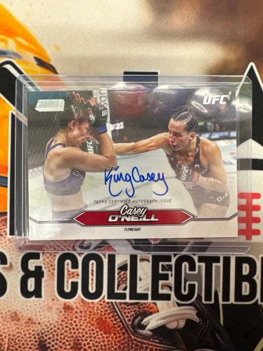 2025 Topps Stadium Club UFC Casey O’Neill Autograph