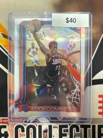 2026 Topps Chrome NBA Update VJ Edgecomb Rookie Refractor
