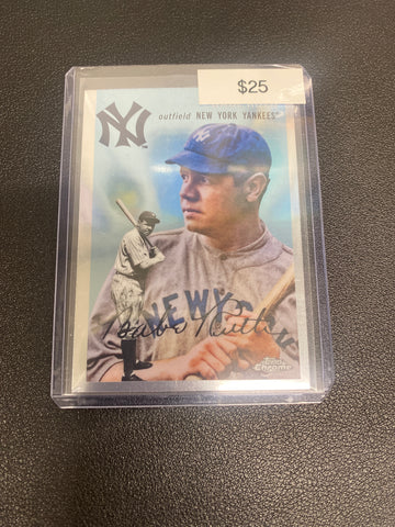 2023 MLB Topps Chrome Babe Ruth