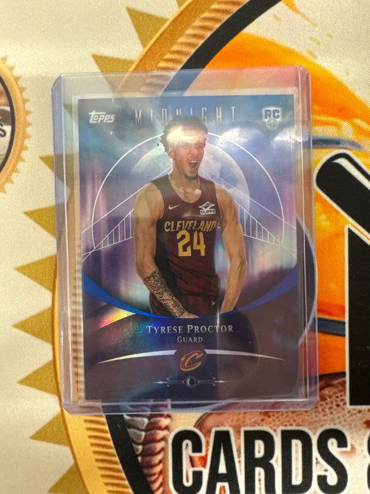 2025-26 Topps Midnight NBA Tyrese Proctor Rookie Refractor