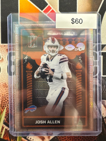 2025 Topps Signature Class NFL Josh Allen Case Hit Odyssey