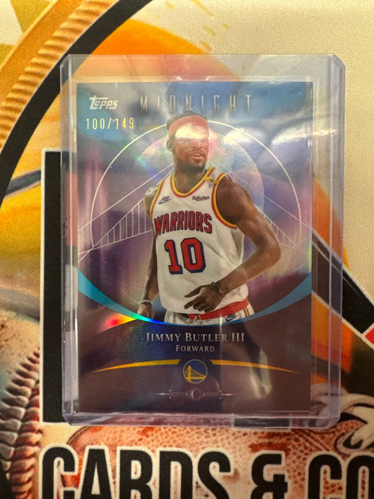2025-26 Topps Midnight NBA Jimmy Butler III Aqua Refractor /149