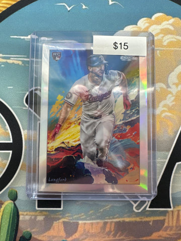 2024 Topps Chrome Wyatt Langford Stars In The Night Rookie