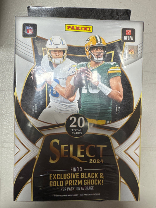 2024 Select NFL hanger black & gold