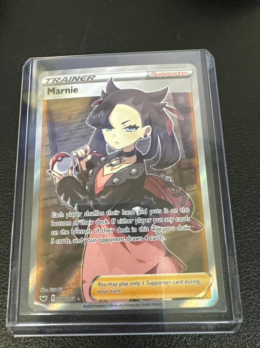 Pokémon Marnie full Art 200/202 SW&SH