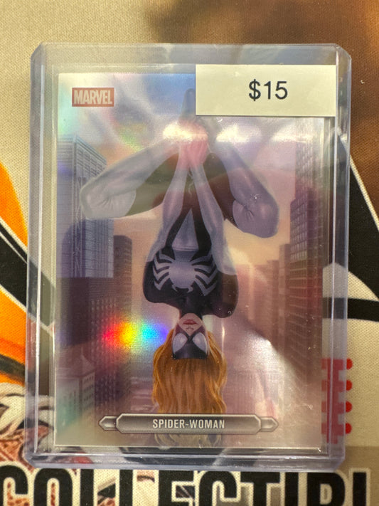 2026 Topps Chrome Marvel Spider-Women FanFare Card SP