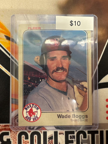 1983 Fleer MLB Wade Boggs Second Year #179