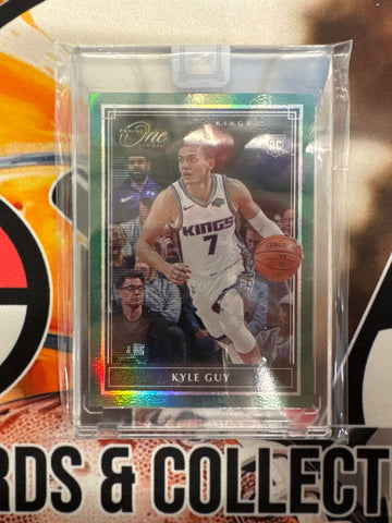 2019-20 Panini One And One NBA Kyle Guy Green Refractor /5
