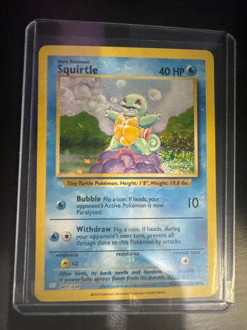 Pokemon Squirtle 001/034 Classic Collection