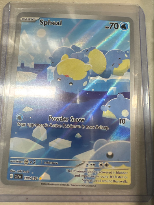 Pokemon Spheal 199/191 Surging Sparks