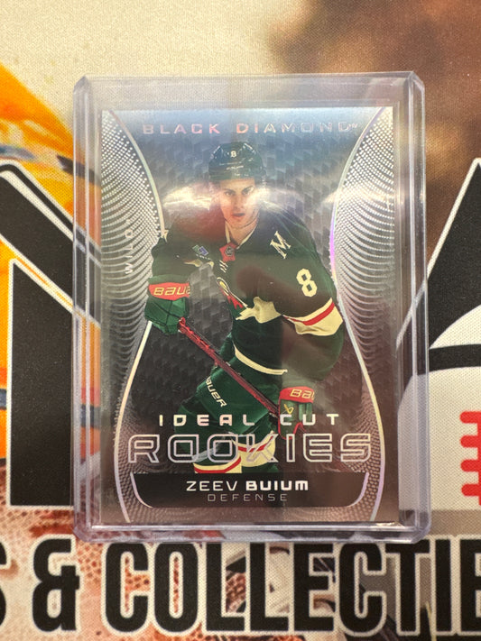 2025-26 Upper Deck Black Diamond NHL Zeev Buium Ideal Cut Rookies 8/99