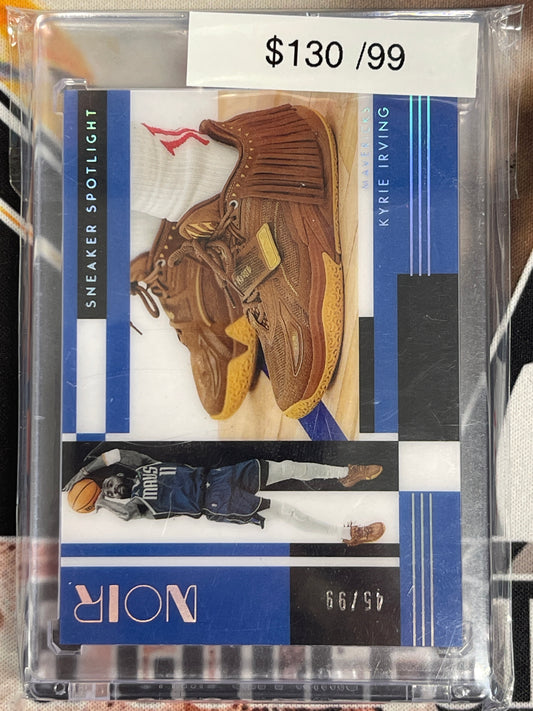2024-25 Panini Noir NBA Kyrie Irving Sneaker Spotlight /99