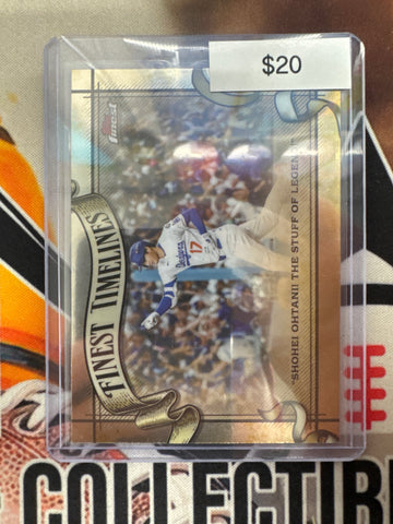 2026 Topps Finest MLB “Shohei Ohtani The Stuff Of Legend” Finest Timelines