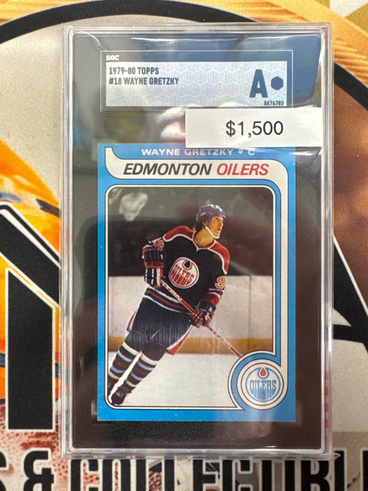 1979-80 Topps Hockey Wayne Gretzky Rookie SGC Authentic