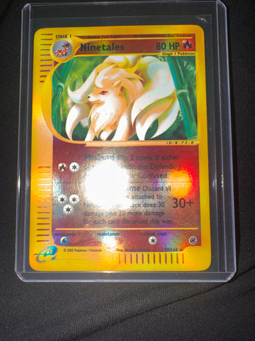 Pokémon Ninetales Expedition Reverse Holo 57/165 LP