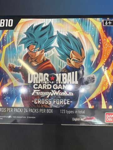 Dragon Ball Fusion World Cross Force booster box FB10