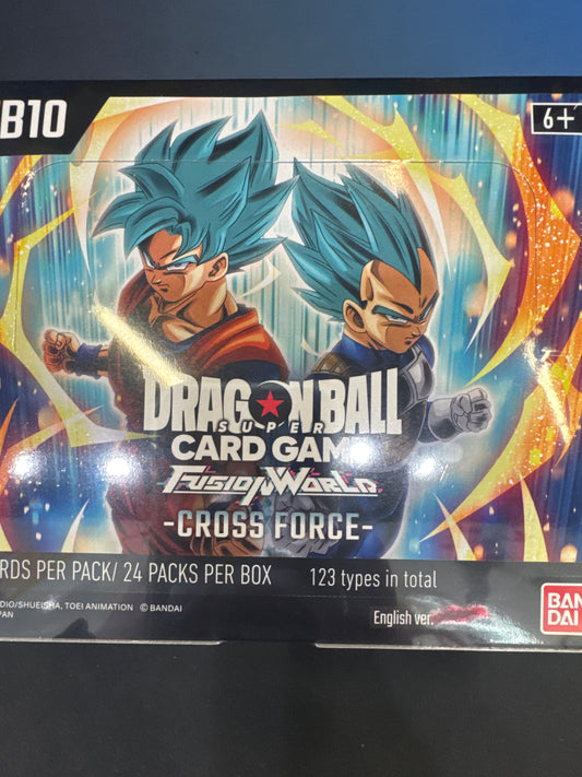 Dragon Ball Fusion World Cross Force booster box FB10
