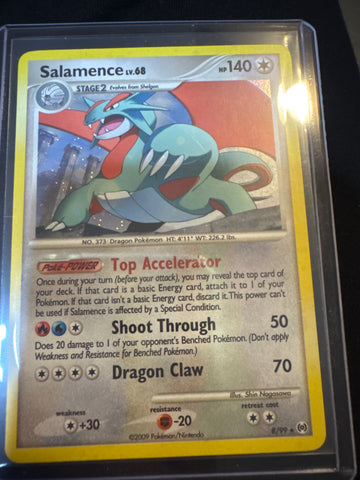 Pokemon Salamence 4/99 Arceus holo LP