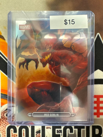2026 Topps Chrome Marvel Red Goblin FanFare Card SP