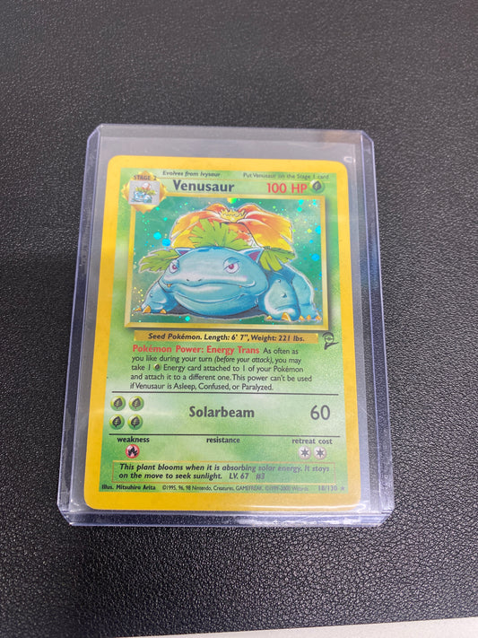 Pokémon Venusaur Base set 2 Holo