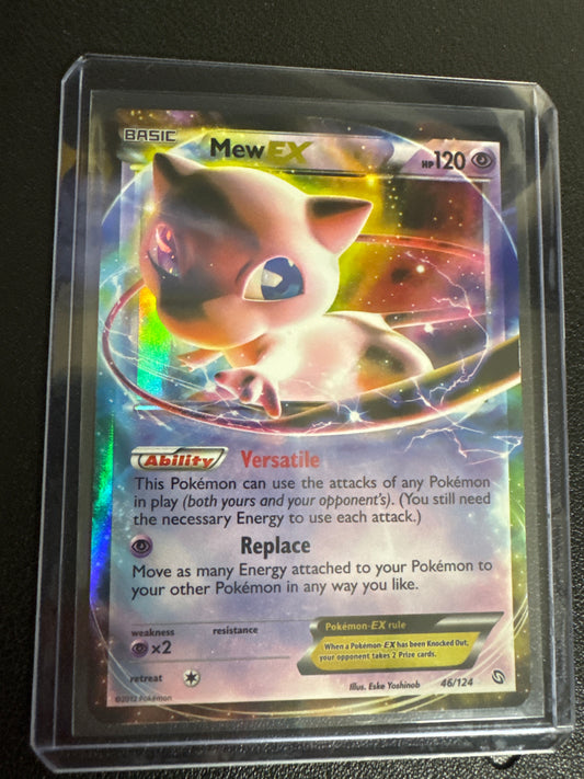 Pokemon Mew EX 46/124 Dragons Exalted