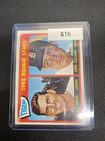 1965 Topps Set-Break Tigers Rookies Moore/Sullivan #593