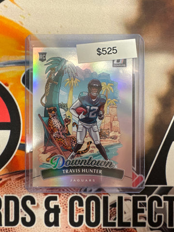 2025 Panini Donruss NFL Travis Hunter Rookie Downtown