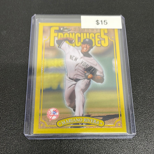 2023 Topps Finest Mariano Rivera Franchises