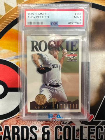 1995 Summit MLB Andy Pettitte Rookie PSA 9