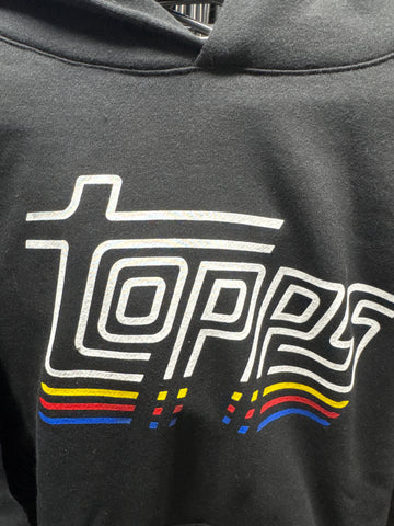 Topps Heritage Mitchell & Ness Black 76 Logo Hoodie Sweatshirt