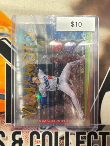 2026 Topps Chrome MLB Yoshinobu Yamamoto Perspectives Insert
