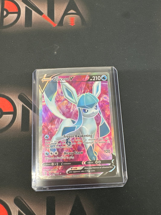 Pokémon Glaceon V full Art 174/203