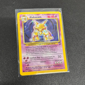 Pokemon Alakazam Base Set 2 Holo 1/130