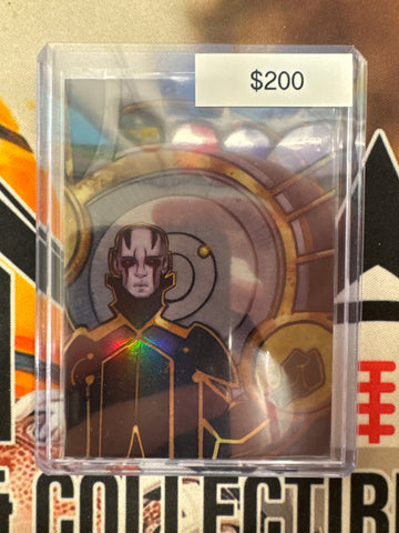 2025 Topps Star Wars Masterwork Piece 6 Of The 9-Piece Lothal Jedi Temple Mortis Gods Painting