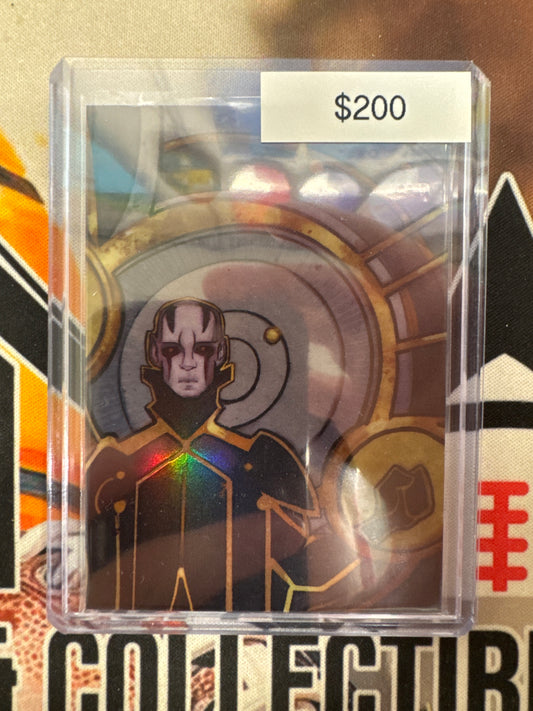 2025 Topps Star Wars Masterwork Piece 6 Of The 9-Piece Lothal Jedi Temple Mortis Gods Painting