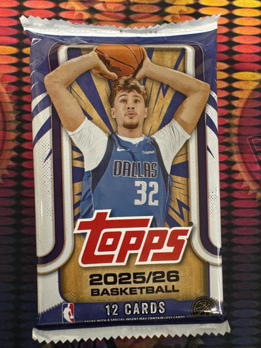 2025-26 Topps NBA single pack