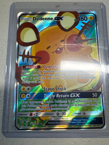 Pokemon Dedenne GX 195a/214 Promo