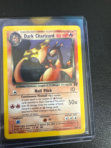 Pokémon Dark Charizard Team Rocket Holo 4/82