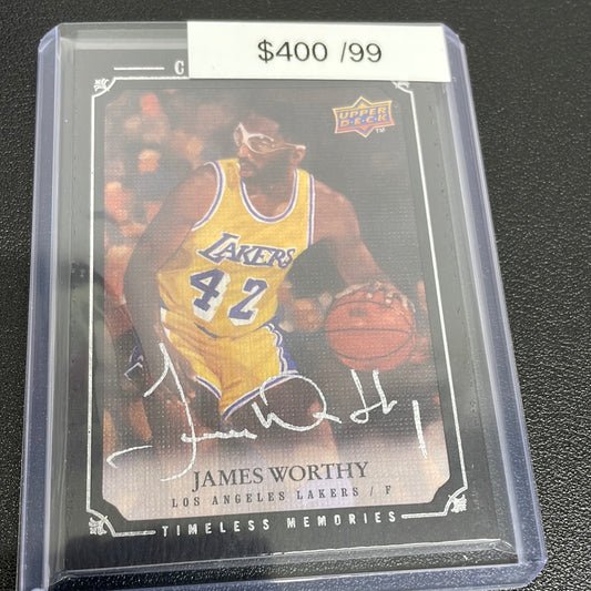 2007-08 Chronology James Worthy auto /99