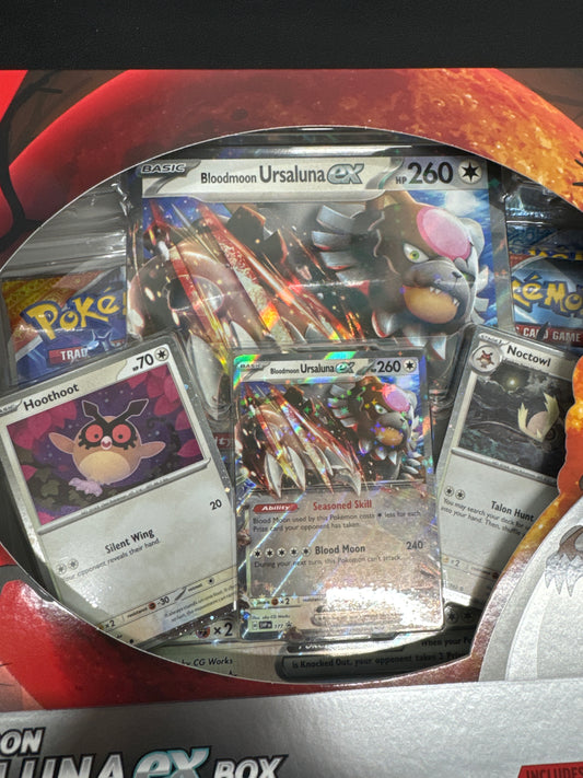 Pokemon Bloodmon Ursaluna ex box