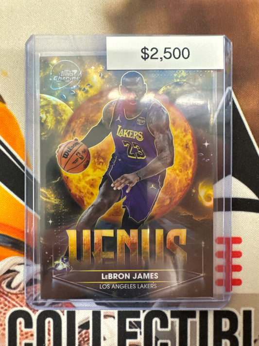 2026 Topps Chrome Cosmic NBA LeBron James Planetary Pursuit Venis SSP