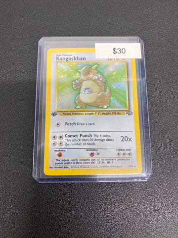 Pokémon Jungle Set Kangaskhan Holo 1st Edition 5/64