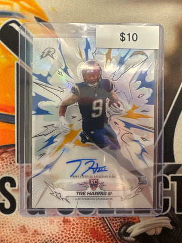 2026 Topps Resurgence NFL Tre Harris III Rookie Refractor Autograph