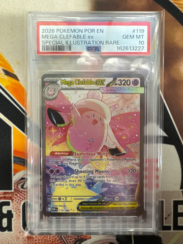 Pokemon Mega Clefable ex 119/088 Perfect Order PSA 10