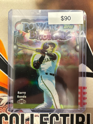 1998 Topps MLB Barry Bonds Power Brokers Die-Cut Refractor