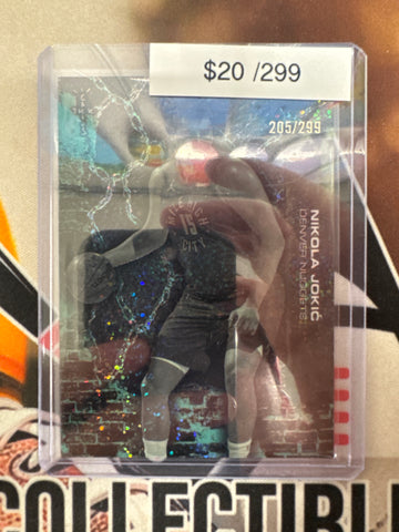 2026 Topps Chrome NBA X Cactus Jack Nikola Jokic Teal Speckle Refractor /299